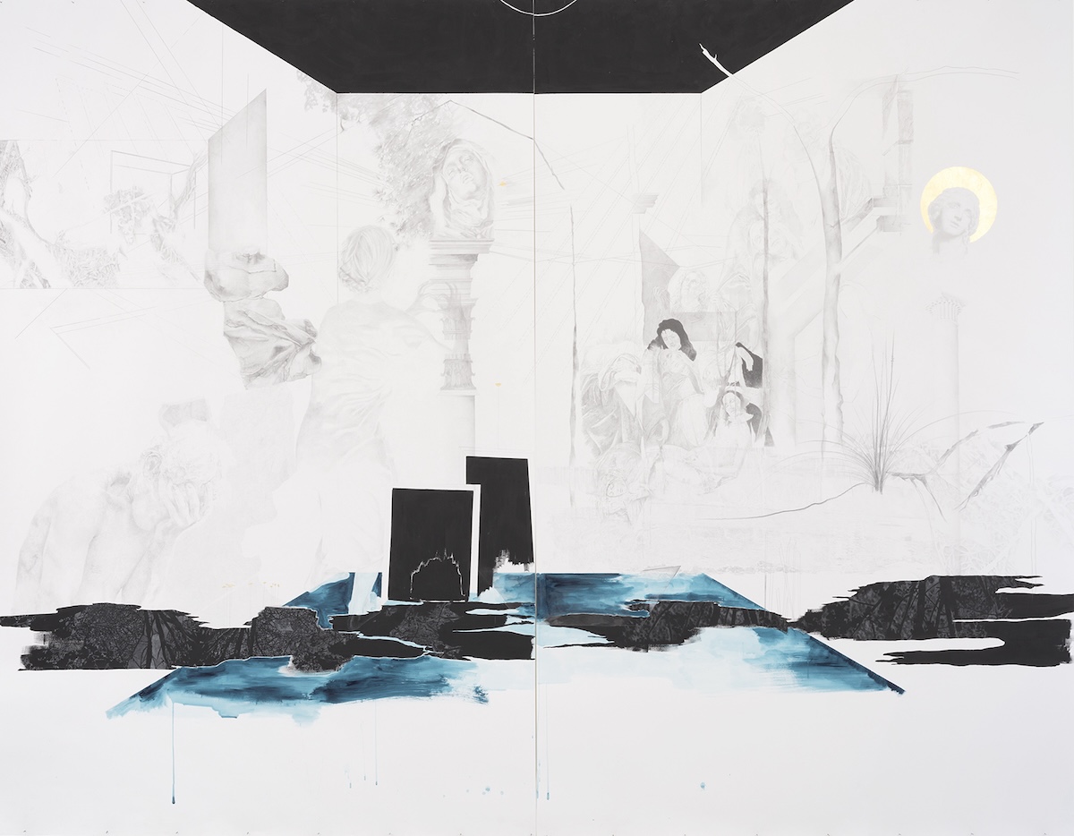 Escape Line II - Drawings and Sculptures at Gowen Contemporary