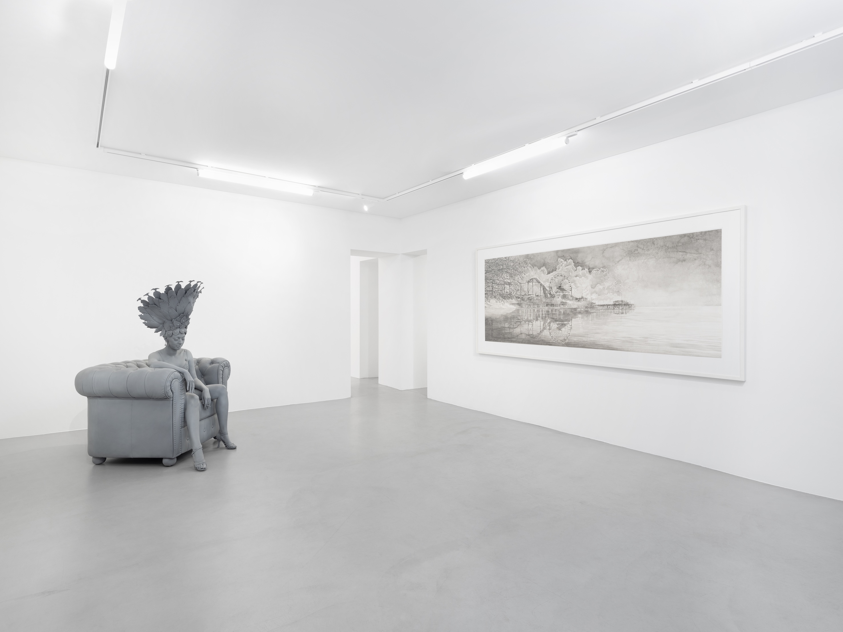 Escape Line II - Drawings and Sculptures at Gowen Contemporary